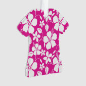 HULA HAWAIENNE (HIBISCUS) ROSE CHAUD (devant)