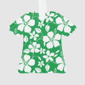 HULA HAWAIENNE (HIBISCUS) VERT (dos)
