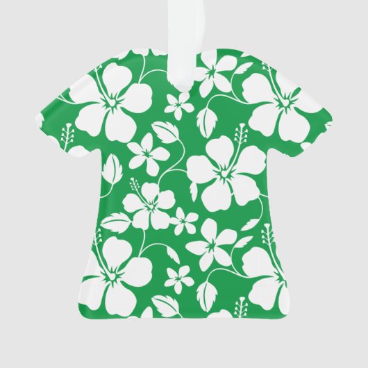 HULA HAWAIENNE (HIBISCUS) VERT (devant)