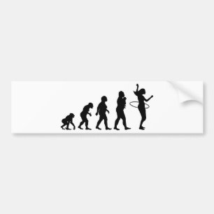 Hula Hoop Bumpersticker