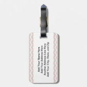 Hula Hoop New Big Sister Bagagelabel (Achterkant verticaal)