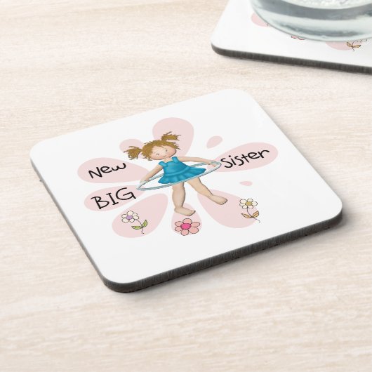 Hula Hoop New Big Sister Bier Onderzetter (Linkerzijde)