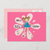 Hula Hoop New Big Sister Briefkaart (Voorkant / Achterkant)