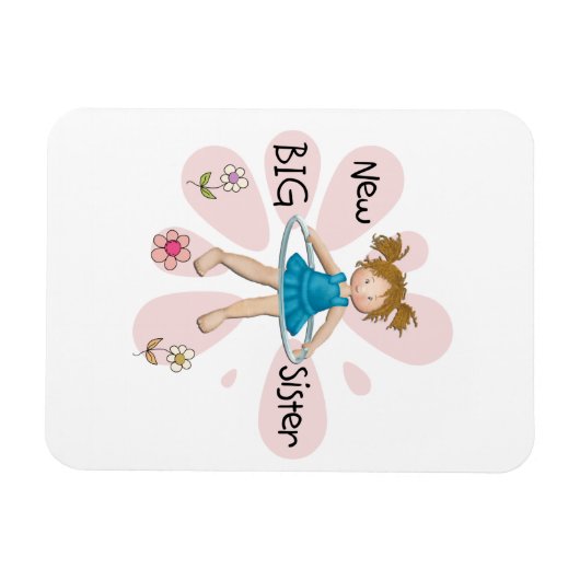 Hula Hoop New Big Sister Magneet (Horizontaal)