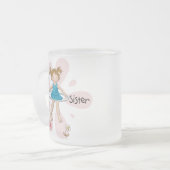 Hula Hoop New Big Sister Matglas Koffiemok (Voorkant links)