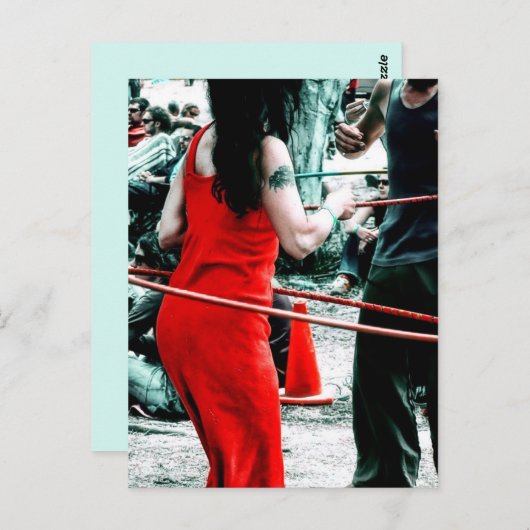 Hula Hoopin Briefkaart (Voorkant / Achterkant)