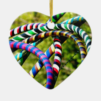 Hula Hooping in Style Keramisch Ornament