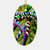 Hula Hooping in Style Keramisch Ornament (Rechts)