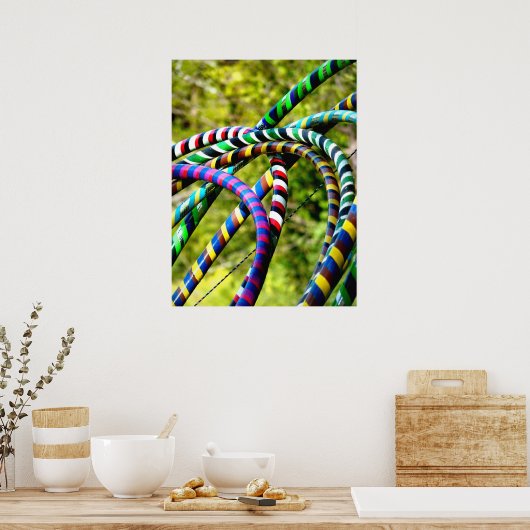 Hula Hoops Poster (Keuken)