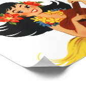 Hula Hula Girl Poster (Hoek)