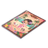 Hula Lulu-laptop Notitieboek (Linkerzijde)