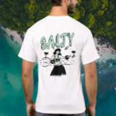 Hula Meisje door Salty AF T-shirt