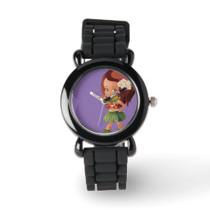 Hula meisje horloge