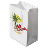 Hula Mele Kalikimaka kerstcadeau medium Medium Cadeauzakje (Achterkant Gekanteld)