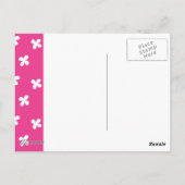 Hula Monkey Briefkaart (Achterkant)