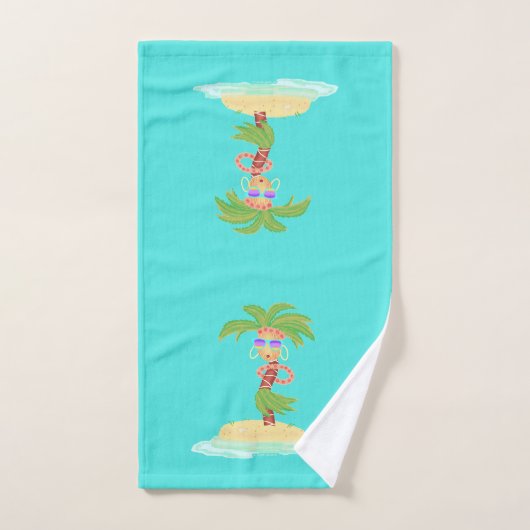 Hula Palm-handdoeken Bad Handdoek (Handdoek)