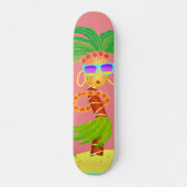 Hula Palm meisjesskateboard Skateboard (Voorkant)