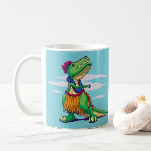Hula Rex Koffiemok (Met donut)