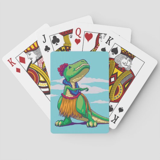 Hula Rex Pokerkaarten (Achterkant)