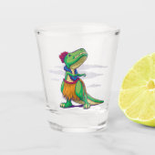 Hula Rex Shot Glas (Voorkant)