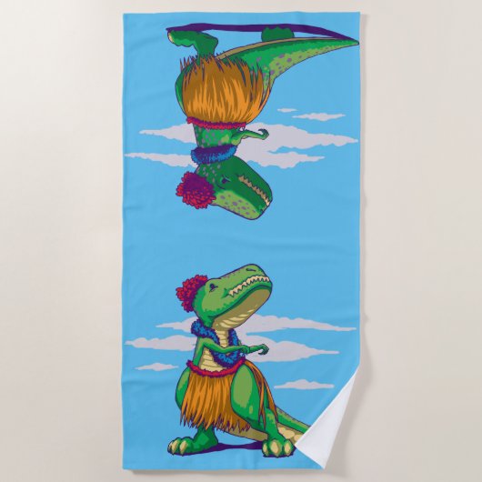 Hula Rex Strandlaken (Voorkant)