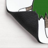 Hula Sockmonkey - Mousepad Muismat (Hoek)