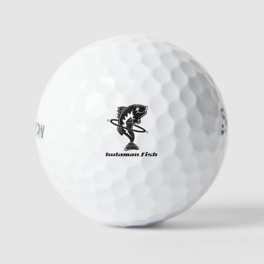 HulaMan 3 Pack de balles de golf (Recto)