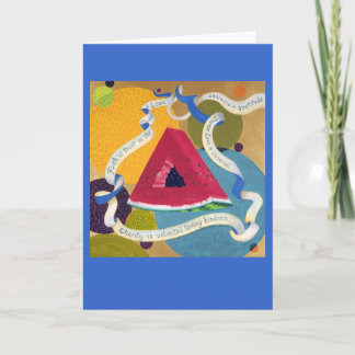 Hulde aan de KAART van de Driehoek van het Gebed