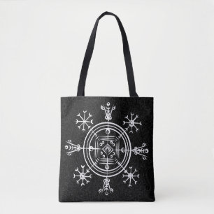Hulinhjálmur – Noors teken van onzichtbaarheid Tote Bag