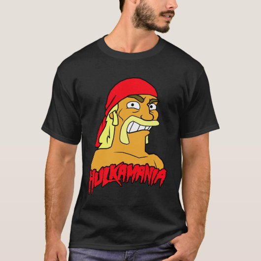 Hulk Hogan Hulkamania Tribute T-shirt (Voorkant)
