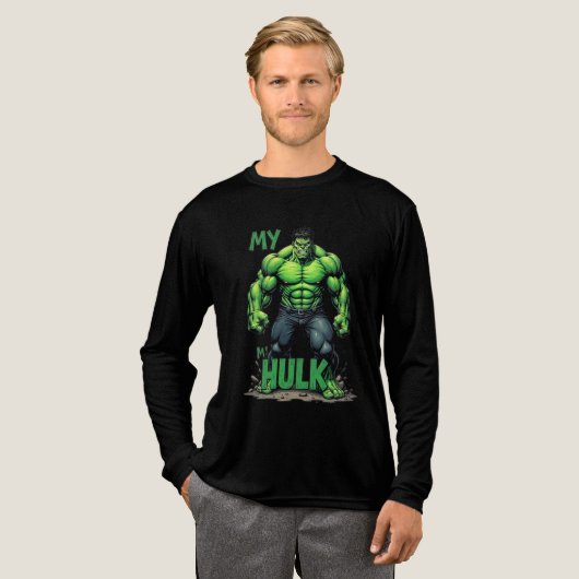Hulk Tri-Blend shirt (Voorkant)