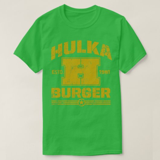 HulkaBurger T-shirt (Design voorkant)