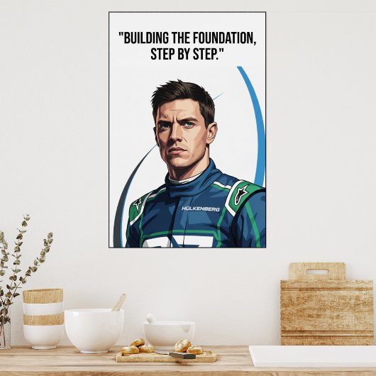 Hülkenberg Quote Poster (Cuisine)