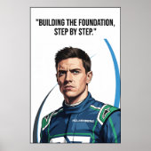 Hülkenberg Quote Poster (Devant)