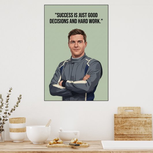 Hülkenberg Quote Poster (Cuisine)