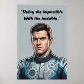 Hülkenberg Quote Poster – Doing the Impossible (Devant)