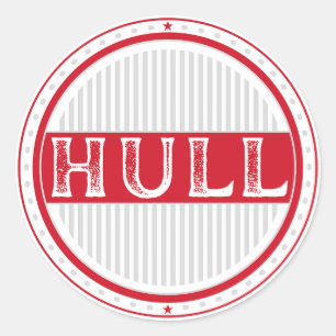 Hull City Pride Embleem – Engelse identiteit Ronde Sticker