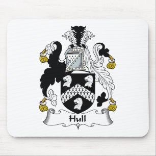 Hull Family Crest Muismat