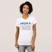Hull, "We gaan een muur bouwen" T-Shirt (Voorkant volledig)