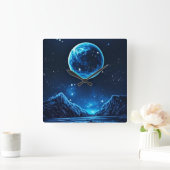 HüLLEN Vierkante Klok (Huis)