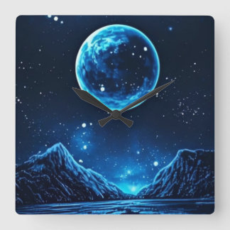 HüLLEN Vierkante Klok