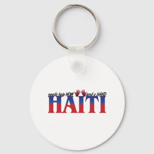 hulp aan haïti sleutelhanger