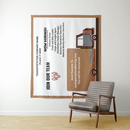 Hulp Gewenst Bedrijf Nu Inhuren Personaliseren Wandkleed (In situ)