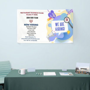 Hulp Gezocht Zakelijk Nu Wervende Werknemers Aange Spandoek