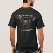 Hulp Gezochte Aangepaste Aangepaste Aangepaste Aan T-shirt (Achterkant)