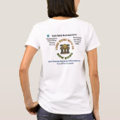 Hulp Gezochte Aangepaste Aangepaste Aangepaste Aan T-shirt (Achterkant)