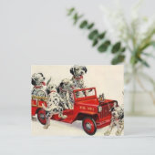 Hulp is onderweg! briefkaart (Staand voorkant)