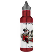 Hulp is onderweg van Shelby Fire & Rescue! Waterfles (Links)