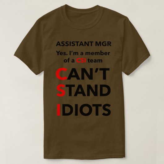 HULP MGR 1 T-SHIRT (Design voorkant)