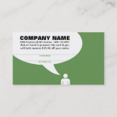 hulp van mijn vrienden comic bubble verwijzing (Achterkant)